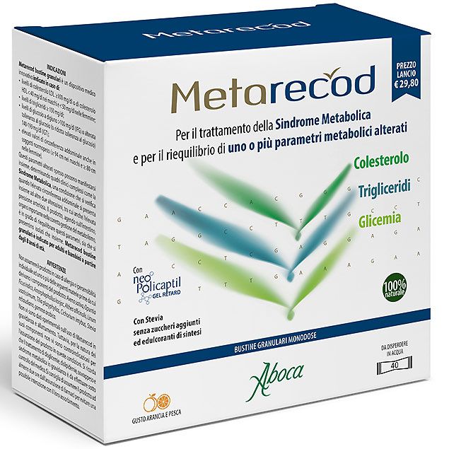 Aboca Metarecod 40 bustine