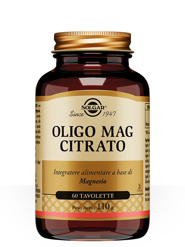 Solgar Oligo Mag Citrato 60 tavolette
