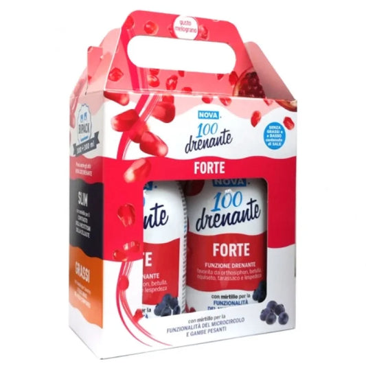 Nova 100 Drenante Forte Mirtillo e Betulla Bipack 2 X 300 ML