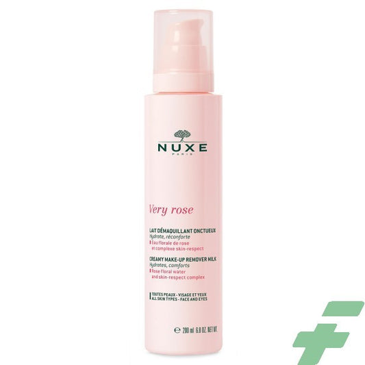 Nuxe Comfort Latte detergente con petali di rosa 200ml