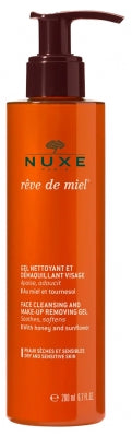 Nuxe Rêve de Miel Gel Nettoyant et Démaquillant Visage 200 ml