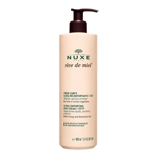 Nuxe Reve De Miel Crema Corpo Ultra Comfort 48 h 400 ml pelle secca e sensibile