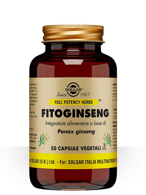 Solgar FITOGINSENG 50 capsule vegetali