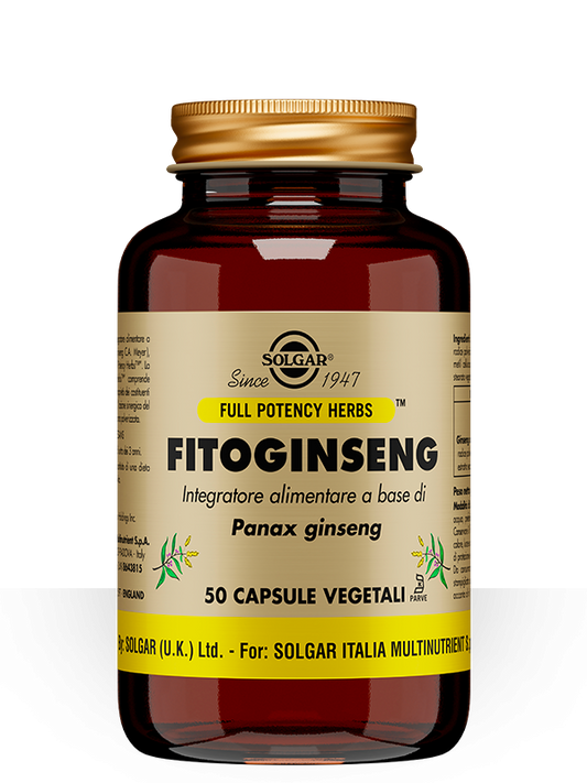 Solgar FITOGINSENG 50 capsule vegetali