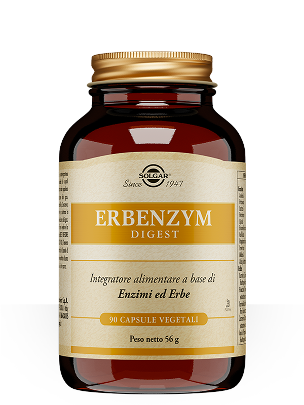 Solgar ERBENZYM DIGEST 90 capsule vegetali