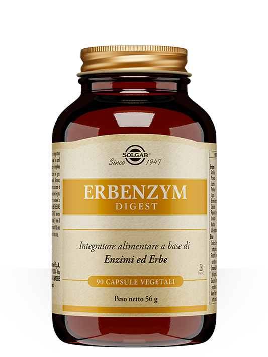 Solgar ERBENZYM DIGEST 90 capsule vegetali