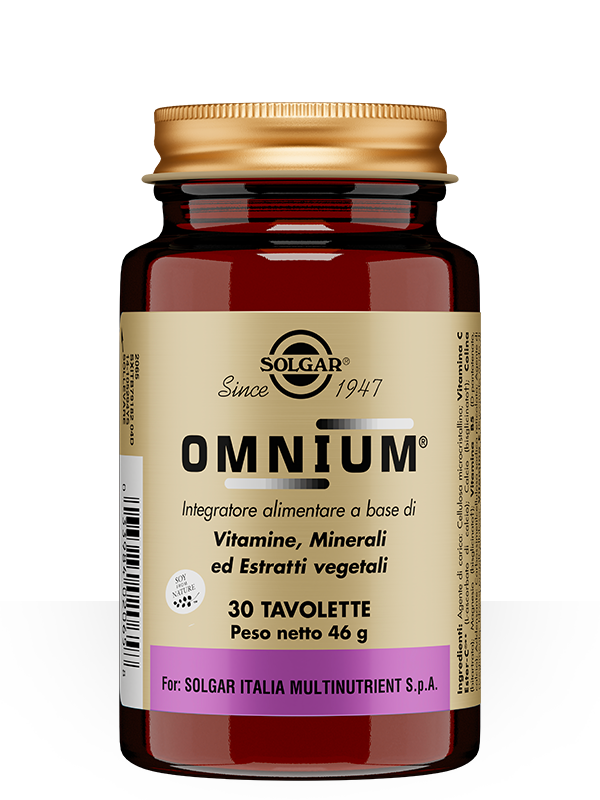 Solgar Omnium 30 tavolette 46 g