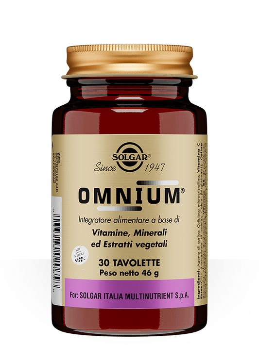 Solgar Omnium 30 tavolette 46 g