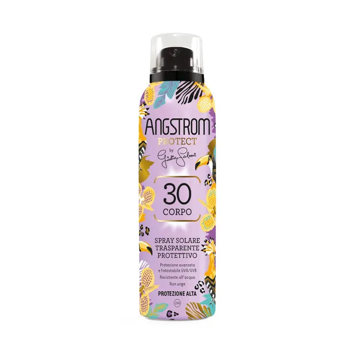 Angstrom Protect SPF30 Spray Solare Corpo Trasparente 200ml
