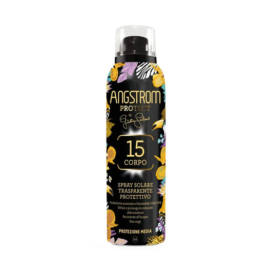 Angstrom Protect SPF15 Spray Solare Corpo Trasparente 150ml