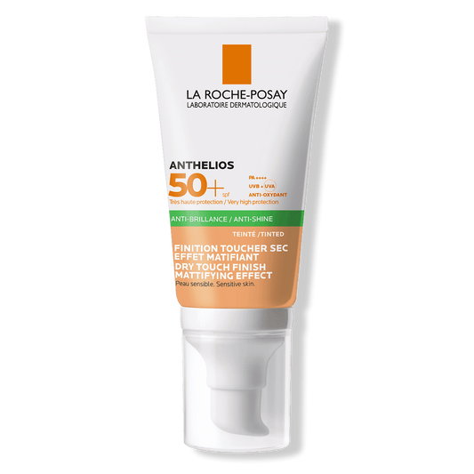 La roche-Posay, ANTHELIOS GEL CREMA TOCCO SECCO COLORATO SPF50+ PROTEZIONE SOLARE PER IL VISO