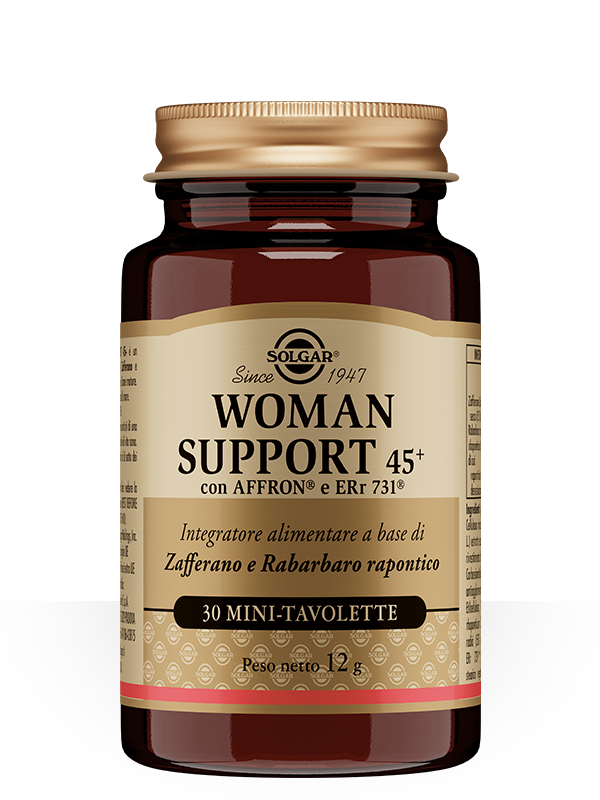 Solgar WOMAN SUPPORT 45+ 30 mini-tavolette